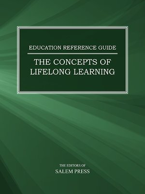 cover image of Education Reference Guide: Concepts of Lifelong Learning